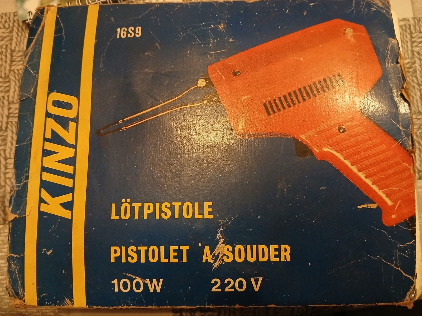 Soldeerapparaat van Kinzo., Ophalen, Zo goed als nieuw