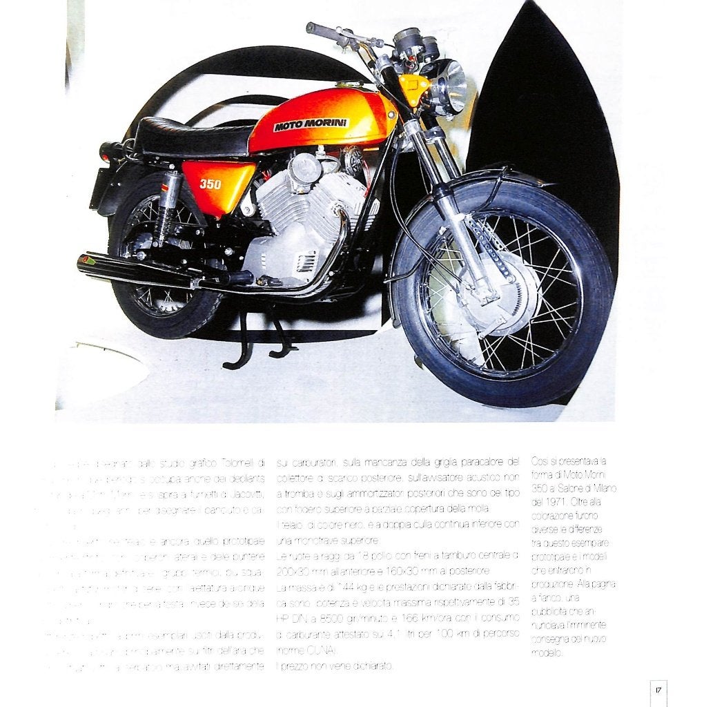 Moto Morini 3 1/2, Verzenden, Nieuw, Fabio Ferrario, Merk of Model