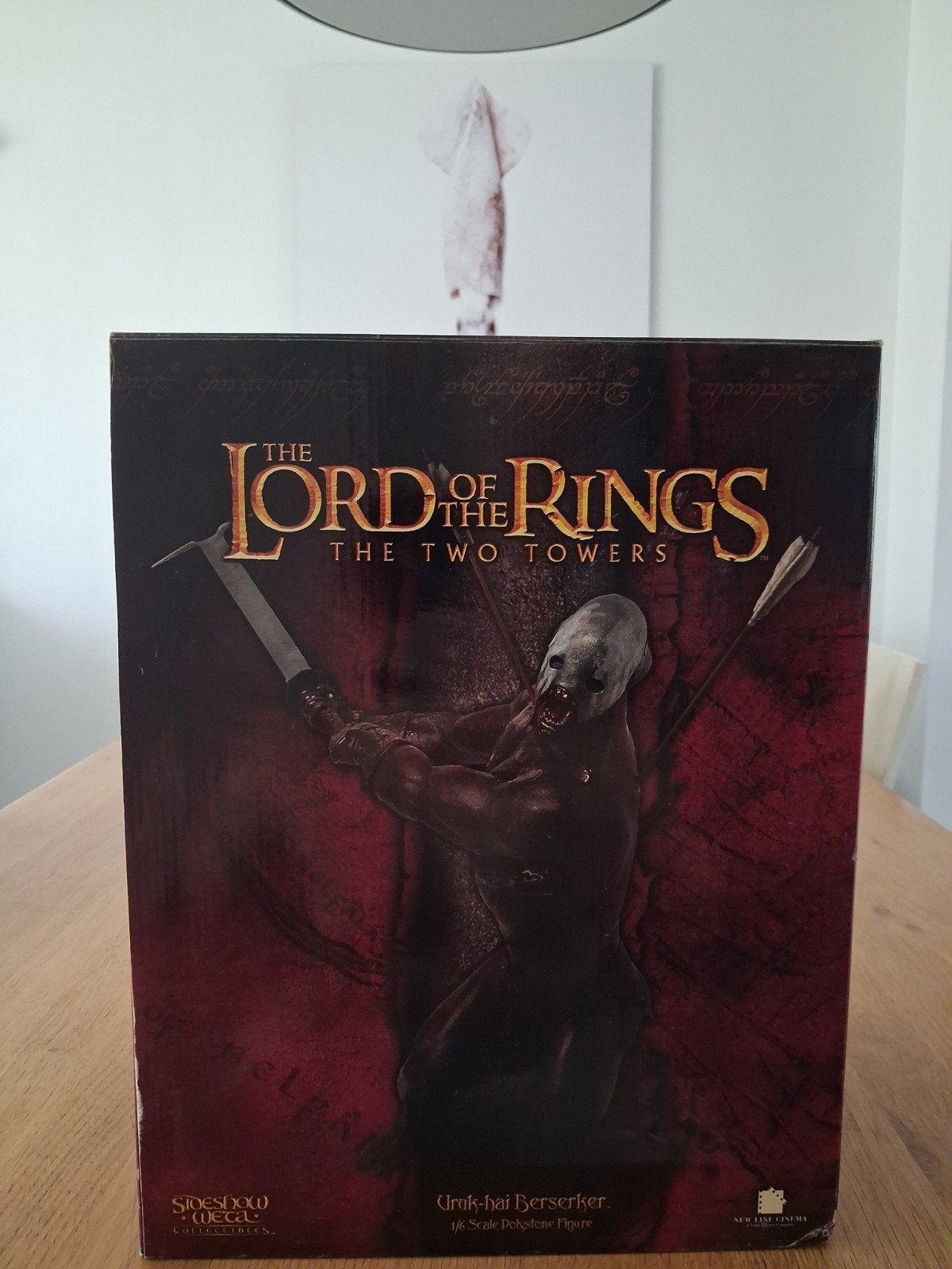 Lord of the Rings Uruk-hai Berserker Figuur, Verzamelen, Lord of the Rings, Ophalen of Verzenden