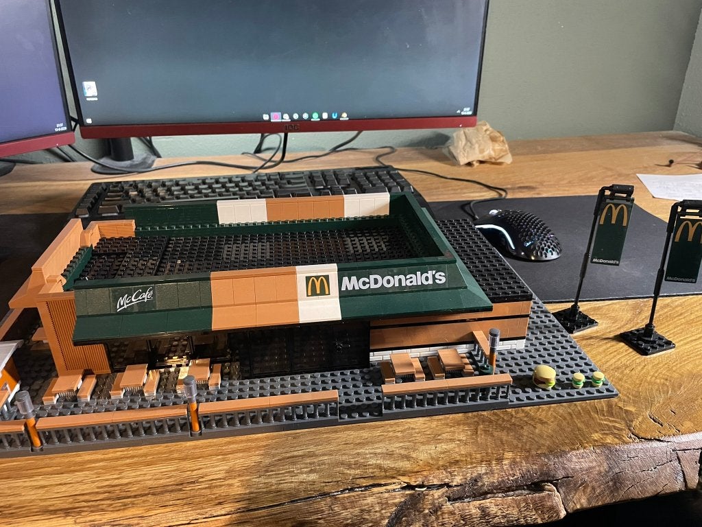 Mcdonalds (nep) lego set kerstcadeau 2025, Ophalen of Verzenden
