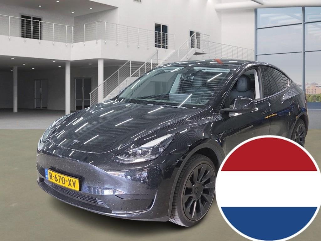Tesla Model Y Standard RWD Plus 351pk [ TREKHAAK+LFP ACCU+AU, Auto's, Tesla, Automaat, Achterwielaandrijving, Gebruikt, Zwart