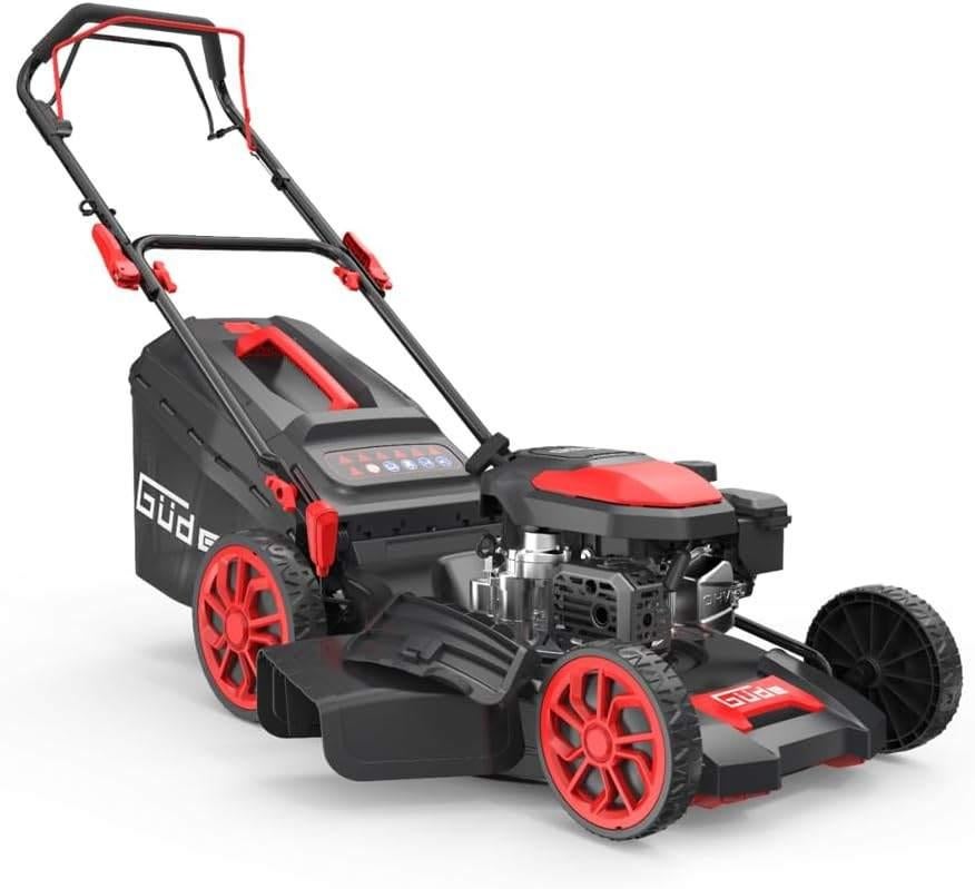 Lentedeal! Gude Big Wheeler 514.9R Aangedreven grasmaaier!!, Ophalen, Cirkelmaaier, Nieuw, Benzine-grasmaaier