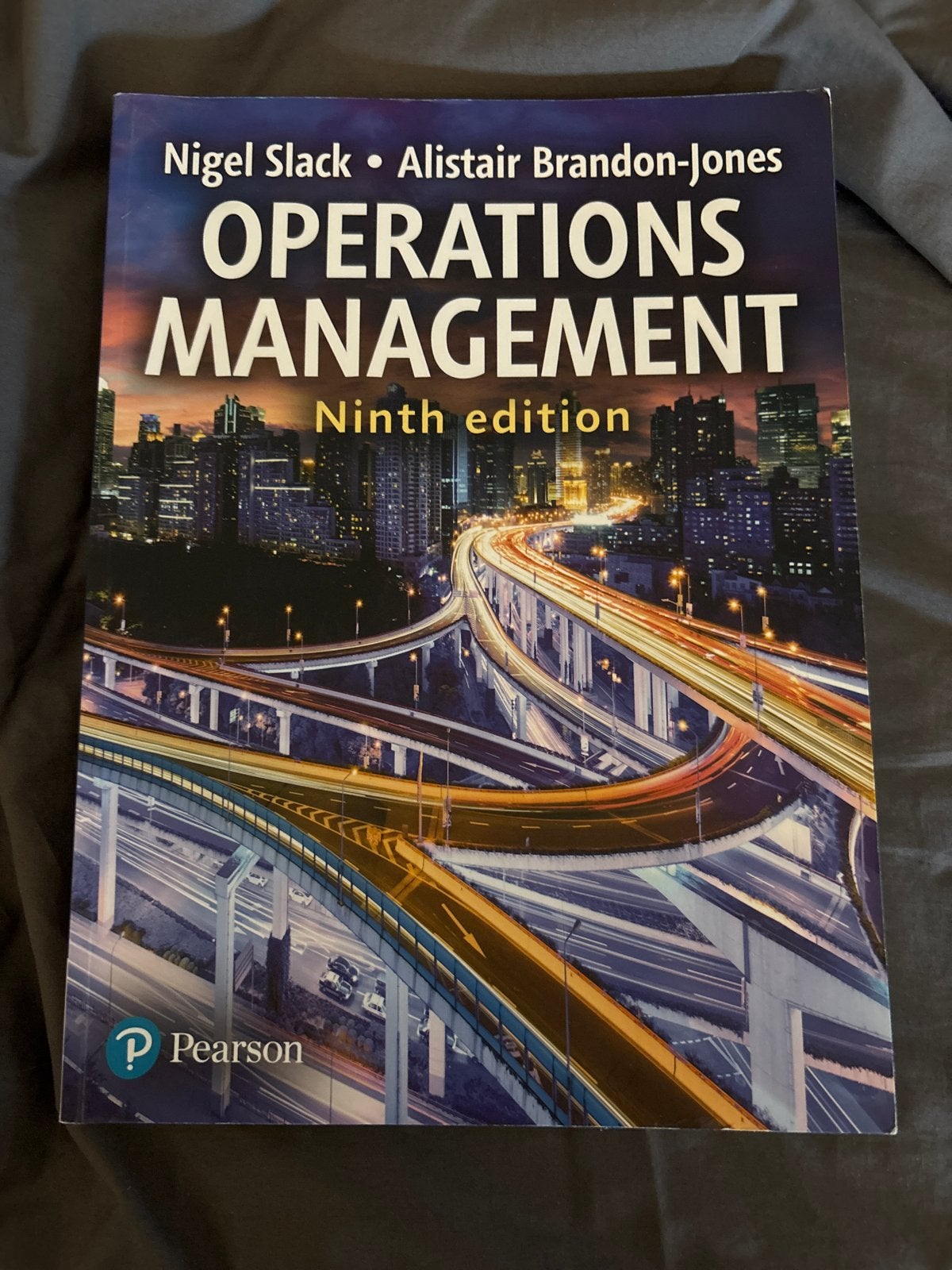 Operations Management - Negende editie (Nigel Slack), Ophalen of Verzenden, Gamma, Zo goed als nieuw, HBO
