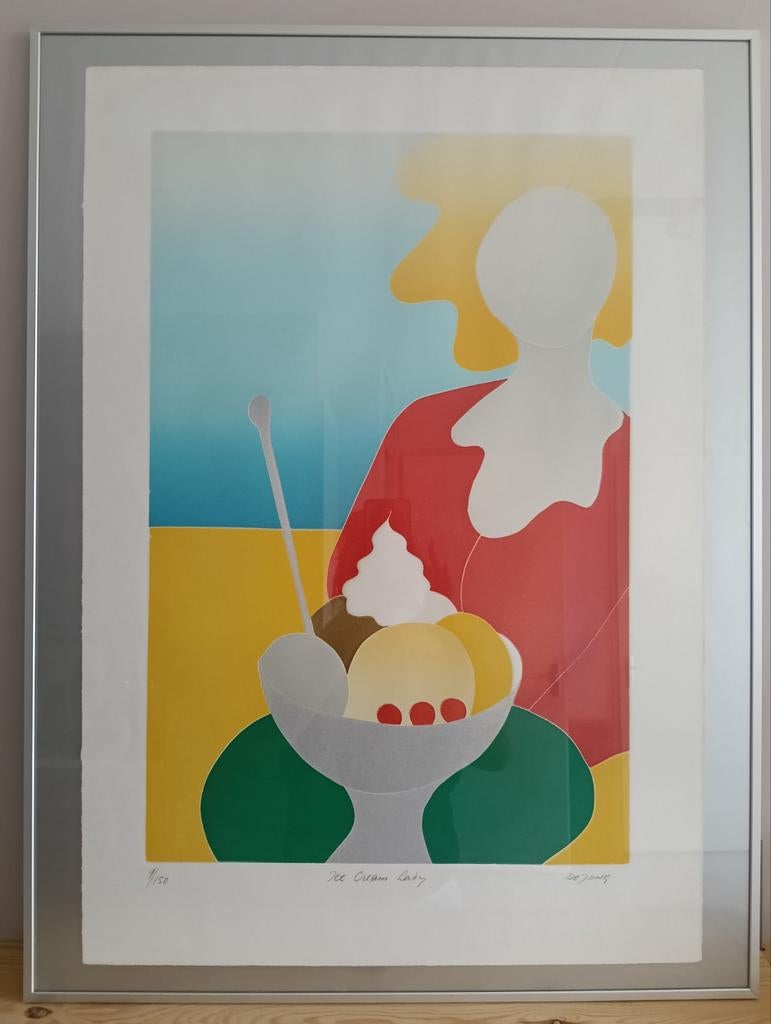 Ice Cream  lady 9/150 de jong, Ophalen of Verzenden