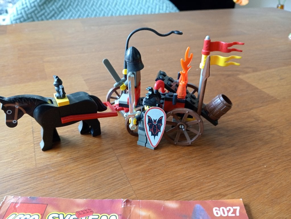 Lego 6027 ridderset uit 1997, Lego, Ophalen of Verzenden, Zo goed als nieuw, Compleet