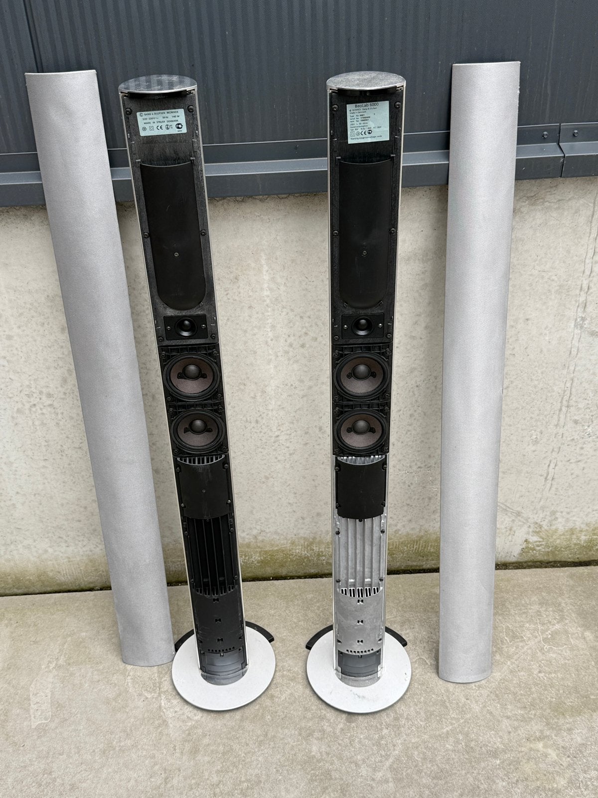 B&O Beolab 6000, B&O, B&O, Minder dan 60 watt, Front, Rear of Stereo speakers