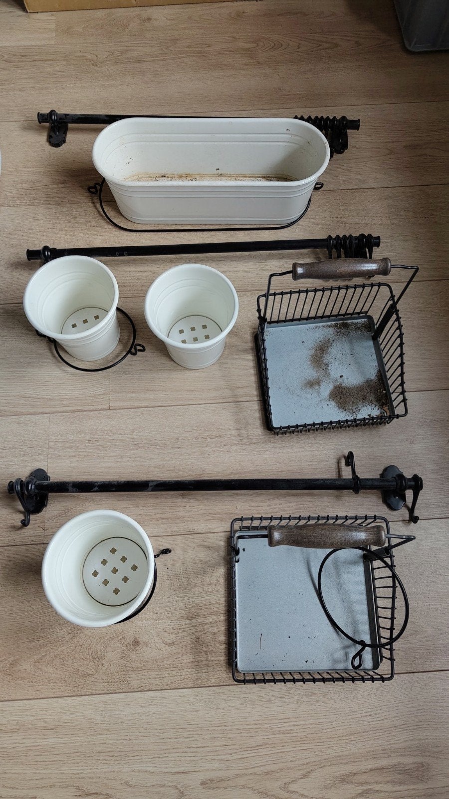 IKEA Fintorp rekken, bakjes en stangen 57cm breed, Huis en Inrichting, Keuken | Keukenbenodigdheden, Ophalen, IKEA, Zwart, Metaal