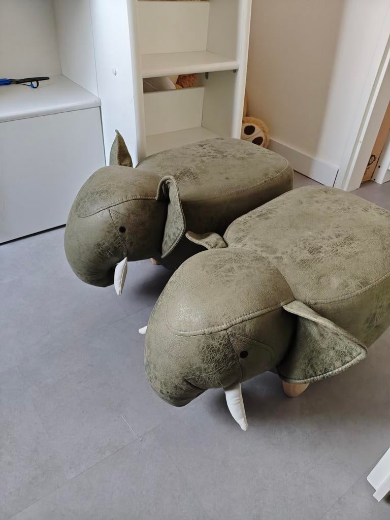 Olifanten stoel, Ophalen, Minder dan 50 cm, Gebruikt, 50 tot 75 cm