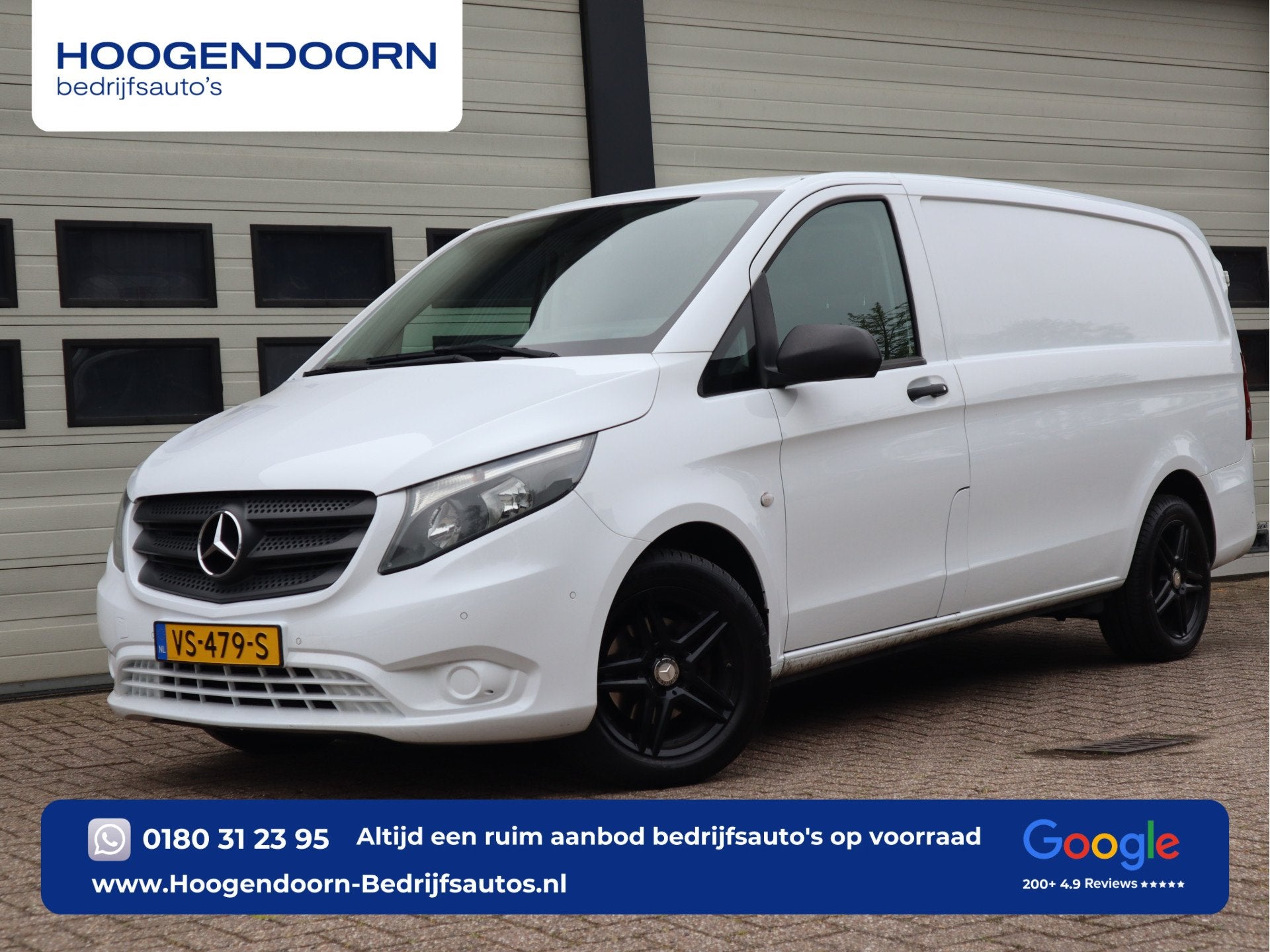 Mercedes-Benz Vito 116 CDI Automaat Lang L2 - Trekhaak - Nav, Auto's, Bestelauto's, Automaat, Euro 5, Gebruikt, 4 cilinders