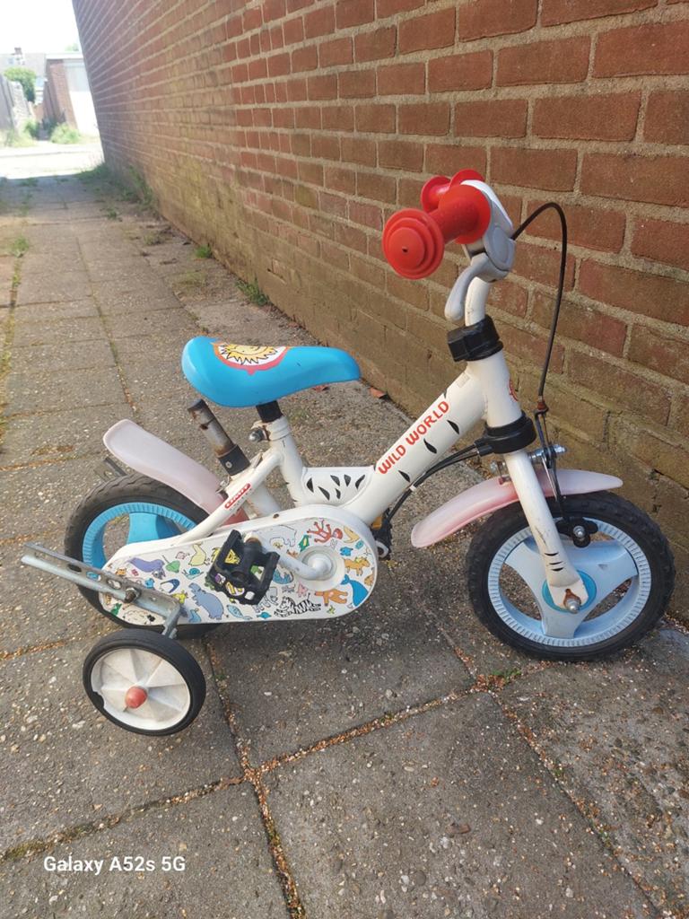 Kinderfiets 12 inch., Ophalen, Gebruikt, Minder dan 16 inch
