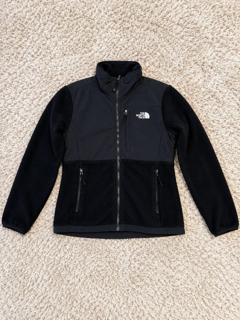 The North Face Fleece Jas – Zwart – Maat S, Verzenden, Zwart, Zo goed als nieuw, The North Face