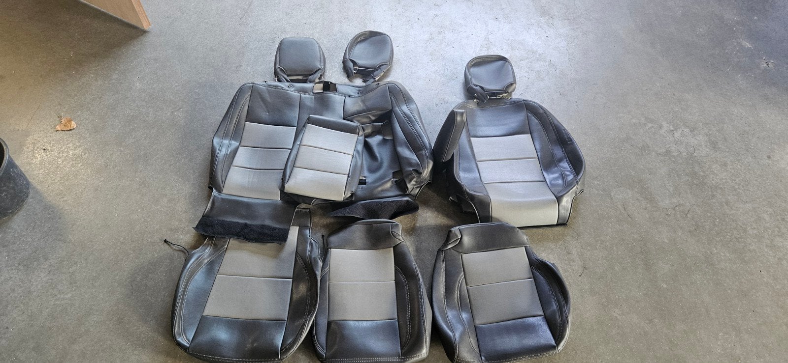 Ford Transit Stoelhoezen Custom, Auto-onderdelen, Interieur en Bekleding, Ophalen, Gebruikt, Ford