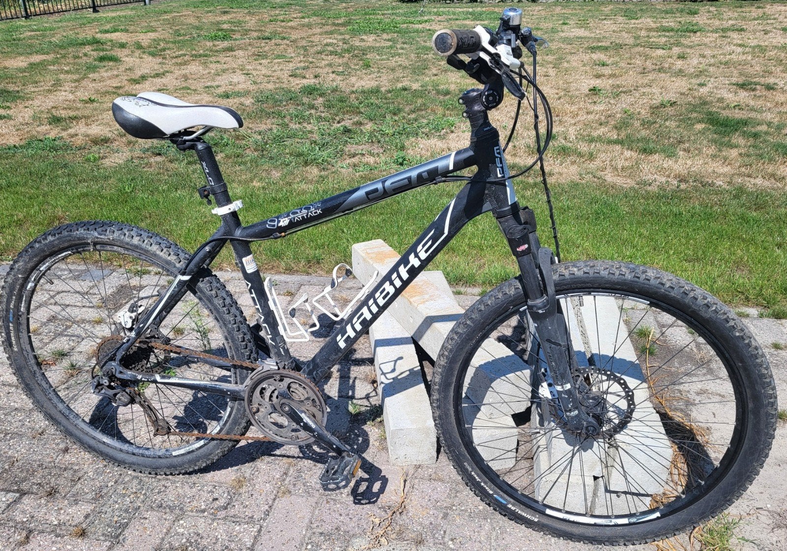 Haibike attack mtb, 53 tot 57 cm, Ophalen, Gebruikt, Overige merken