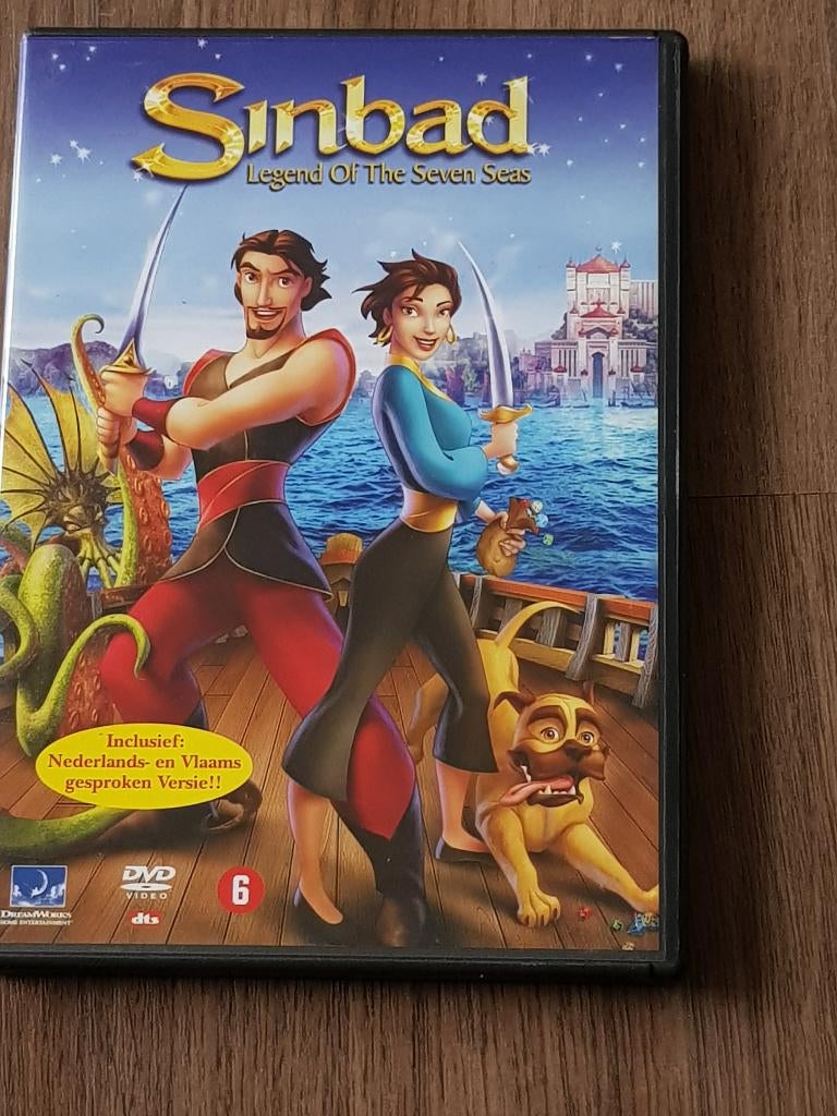 sinbad legend of the seven seas, Cd's en Dvd's, Alle leeftijden, Ophalen of Verzenden, Zo goed als nieuw, Anime (Japans)