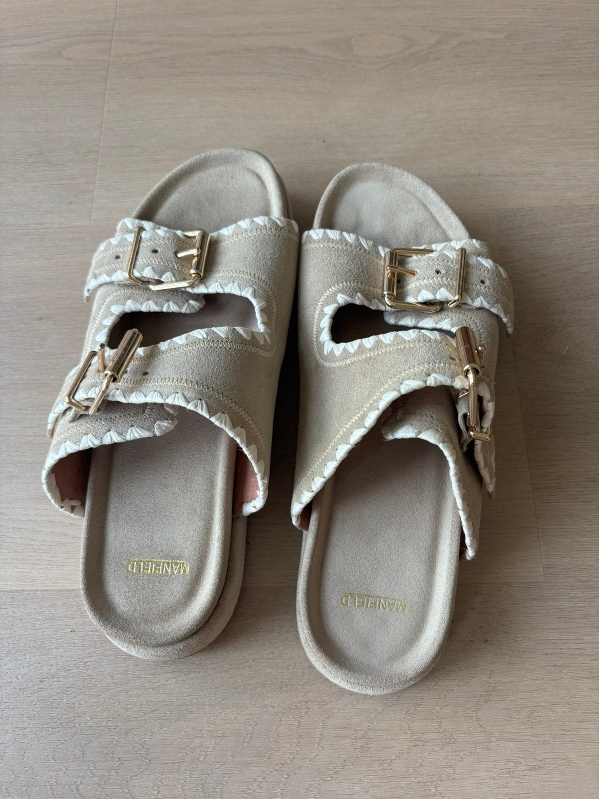 Sandalen Manfield, Ophalen, Zo goed als nieuw, Sandalen of Muiltjes