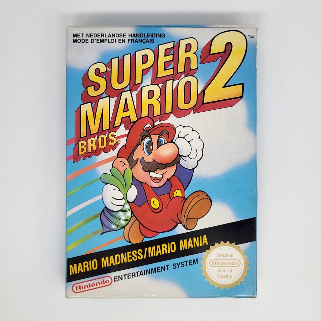 Super Mario Bros 2 - Nintendo NES - PAL B (FAH) Compleet, Spelcomputers en Games, Gebruikt, 1 speler, Ophalen of Verzenden, Nvt