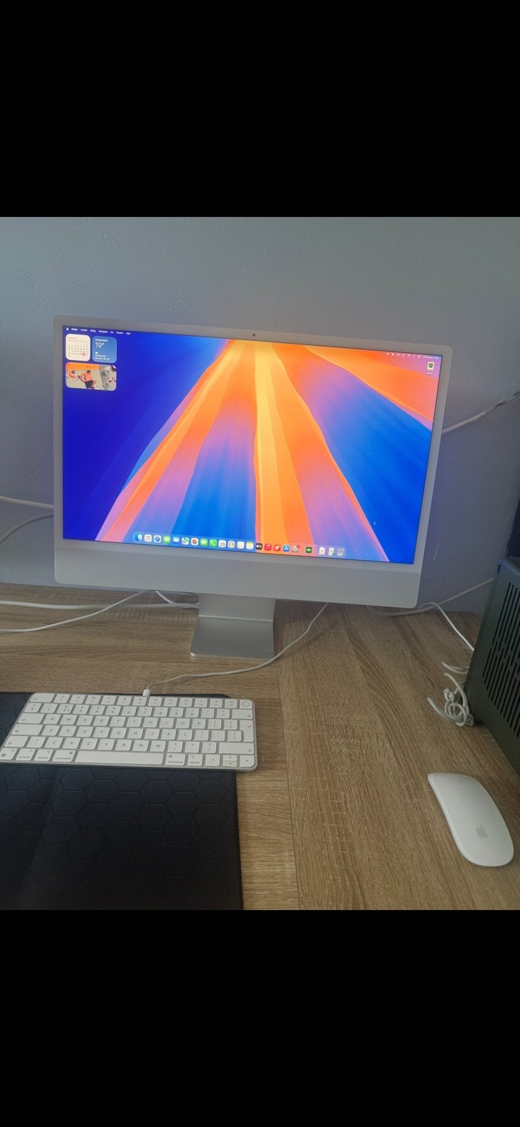 Apple iMac 24” M1 8-core GPU + Magic Keyboard & Mouse, Computers en Software, Apple Desktops, Ophalen, Zo goed als nieuw, IMac