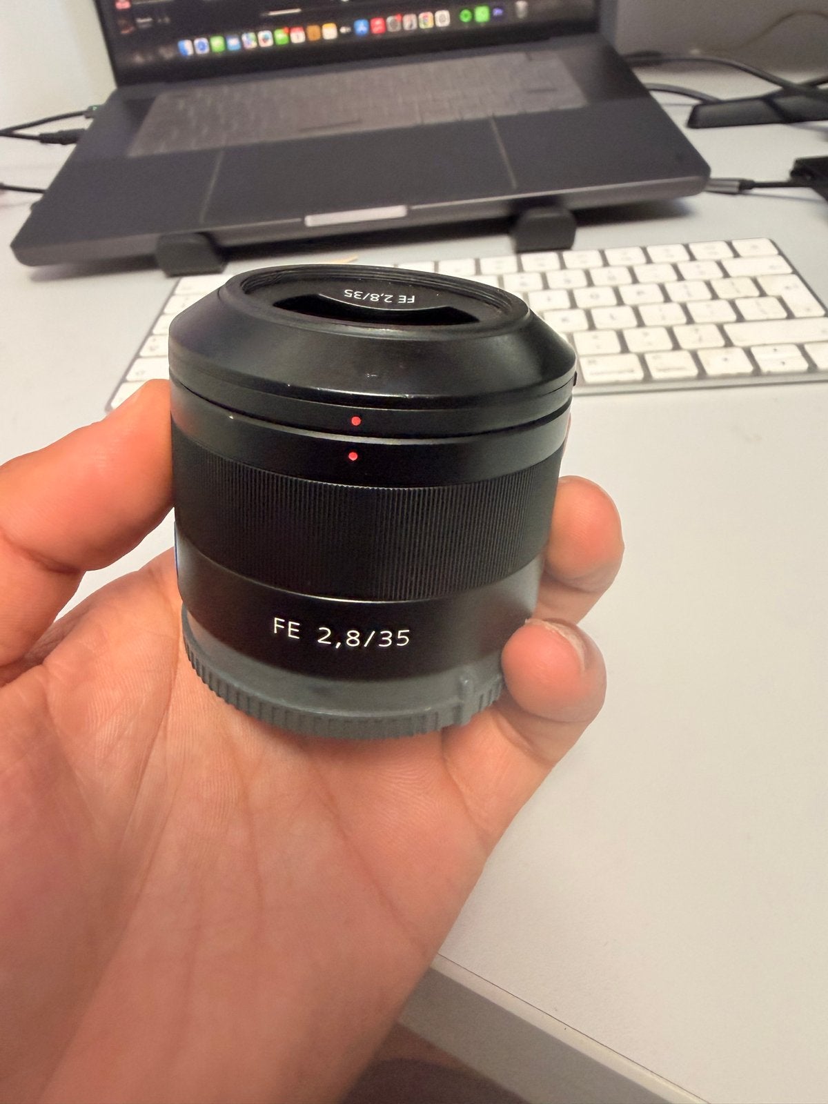 Sony Zeiss Sonnar FE 2.8/35mm T* lens, Audio, Tv en Foto, Fotografie | Lenzen en Objectieven, Sony E-mount, Zo goed als nieuw