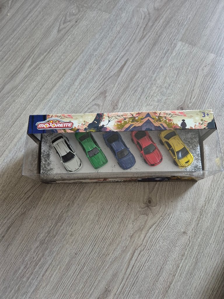 Majorette Japan Series 5 Pieces Giftpack, Ophalen of Verzenden, Nieuw, Auto