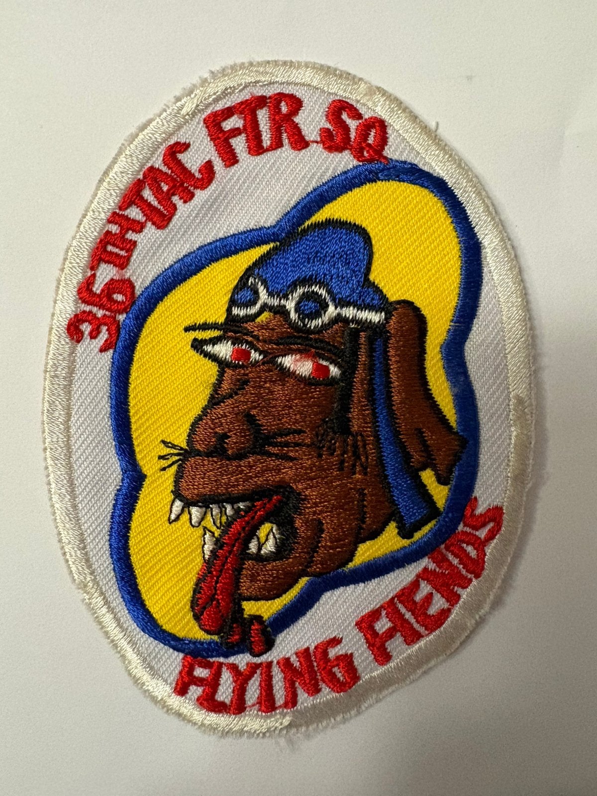 USAF 36th Tactical Fighter Squadron patch, Ophalen of Verzenden, Luchtmacht, Amerika, Embleem of Badge