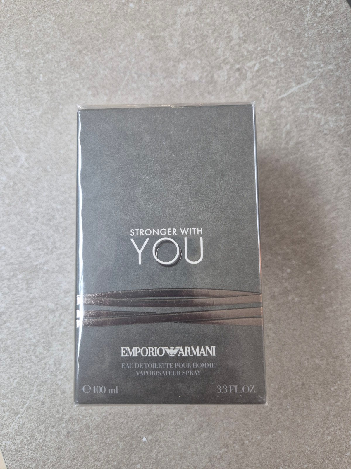 Emporio Armani Stronger With You Eau de Toilette 100ml, Ophalen of Verzenden, Nieuw