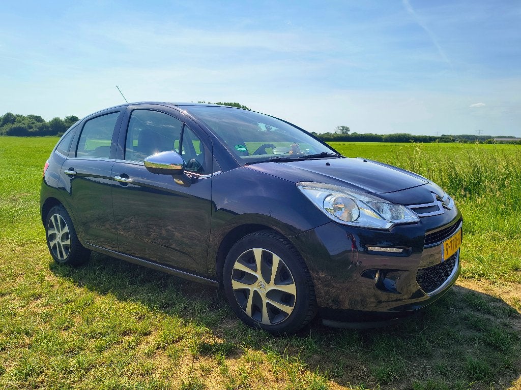 Citroën C3 1.2 VTI 60KW/82PK 2014 Blauw, Voorwielaandrijving, Euro 5, Stof, 1199 cc