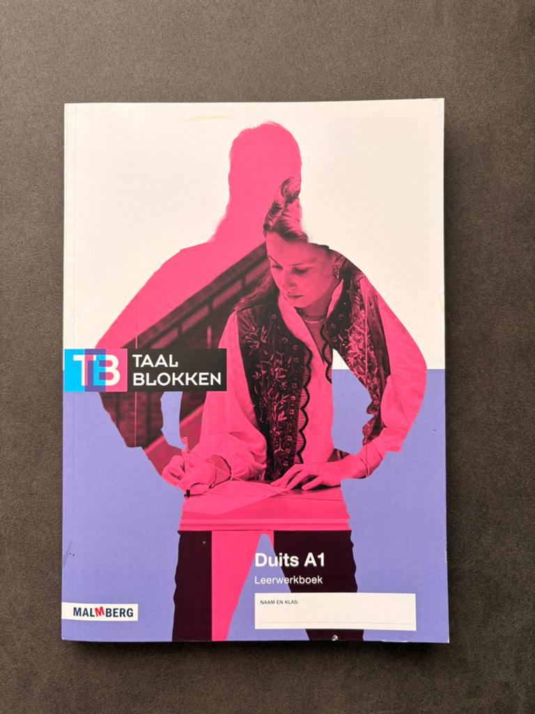 Taalblokken Duits leerwerkboek Malmberg - Niveau A1, Boeken, Ophalen of Verzenden, Zo goed als nieuw, Overige niveaus, Duits