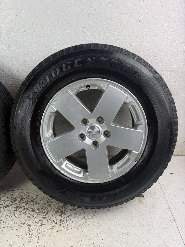 5x Originele Jeep Wrangler JL velgen 18" 5x127 zomerset 10mm, Auto-onderdelen, Banden en Velgen, Niet ingevuld, 18 inch, Gebruikt