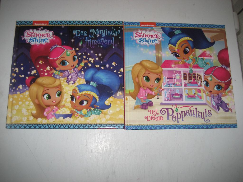 shimmer shine boekjes, Ophalen, Zo goed als nieuw, Fictie algemeen
