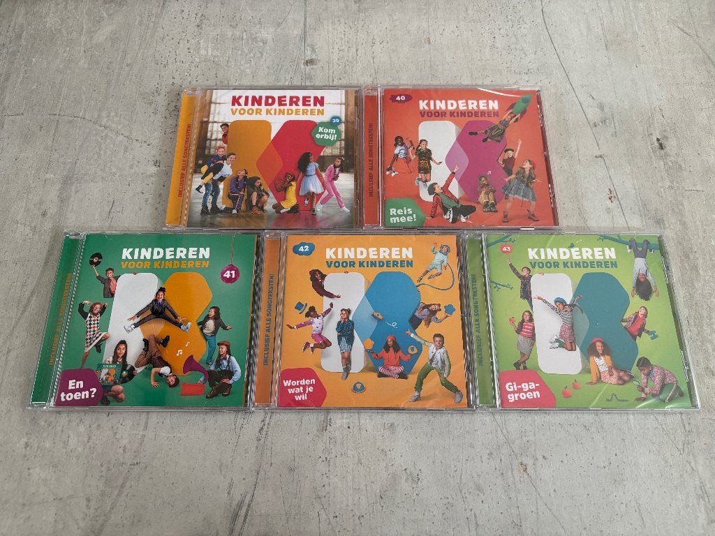 Kinderen voor Kinderen 39, 40, 41, 42, 43 NIEUW in Seal, Ophalen of Verzenden, Nieuw in verpakking