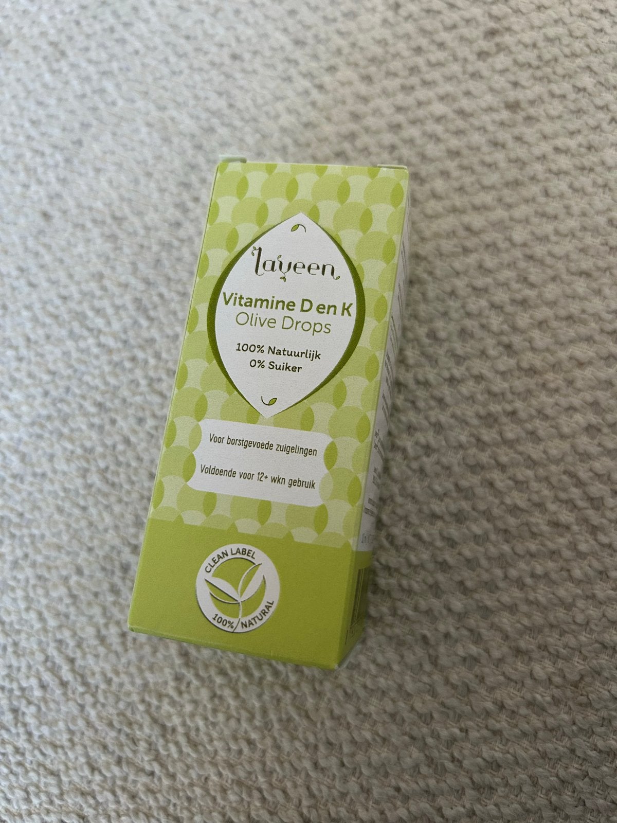 Laveen Vitamine D en K Olive Drops - 100% Natuurlijk, Overige merken, Overige typen, Nieuw, Ophalen of Verzenden