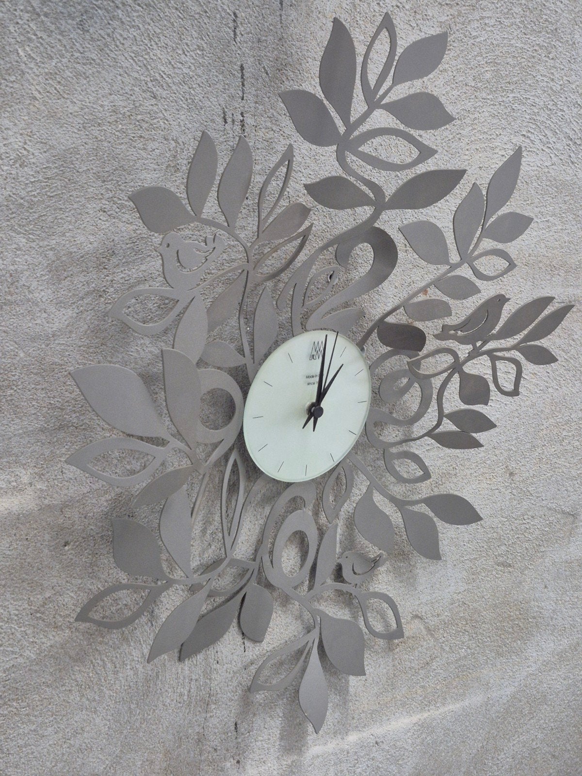 Wandklok C'Era Una Volta van Arti & Mestieri 60 cm hoog, Wandklok, Analoog, Werkt op batterijen, Ophalen of Verzenden