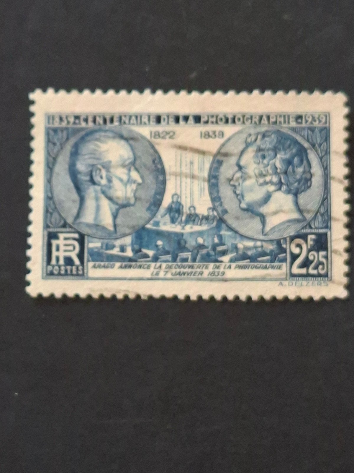 Frankrijk Mi 446  #2, Verzenden, Gestempeld