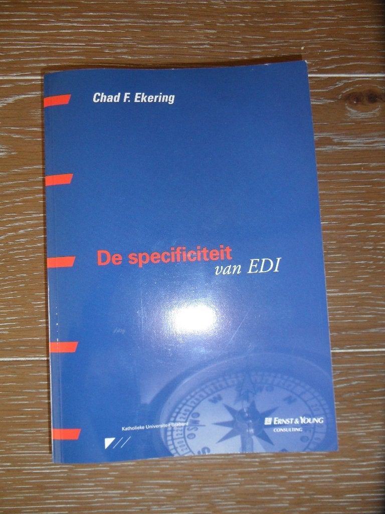 De Specificiteit van EDI (Electronic Data Interchange), Boeken, Informatica en Computer, Ophalen of Verzenden, Zo goed als nieuw