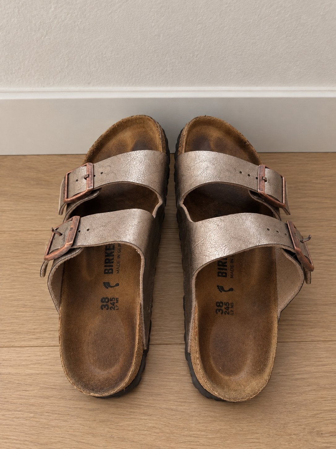 Birkenstock Arizona sandalen dames - Maat 38, Ophalen of Verzenden, Gedragen, Sandalen of Muiltjes