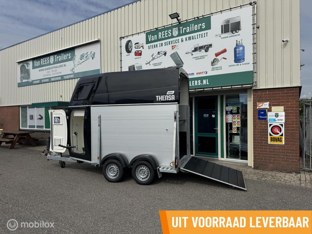 Atec Thensa 1.5paards 1600 zadelkamer, Dieren en Toebehoren, Paarden en Pony's | Trailers en Aanhangwagens, Nieuw, Overige typen