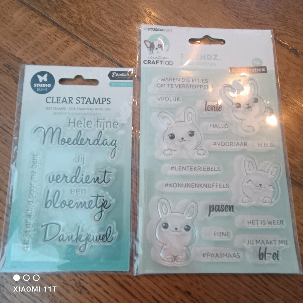 Clear Stamps Studio Light (inclusief verzenden), Hobby en Vrije tijd, Stempelen, Ophalen of Verzenden, Nieuw, Houten stempel