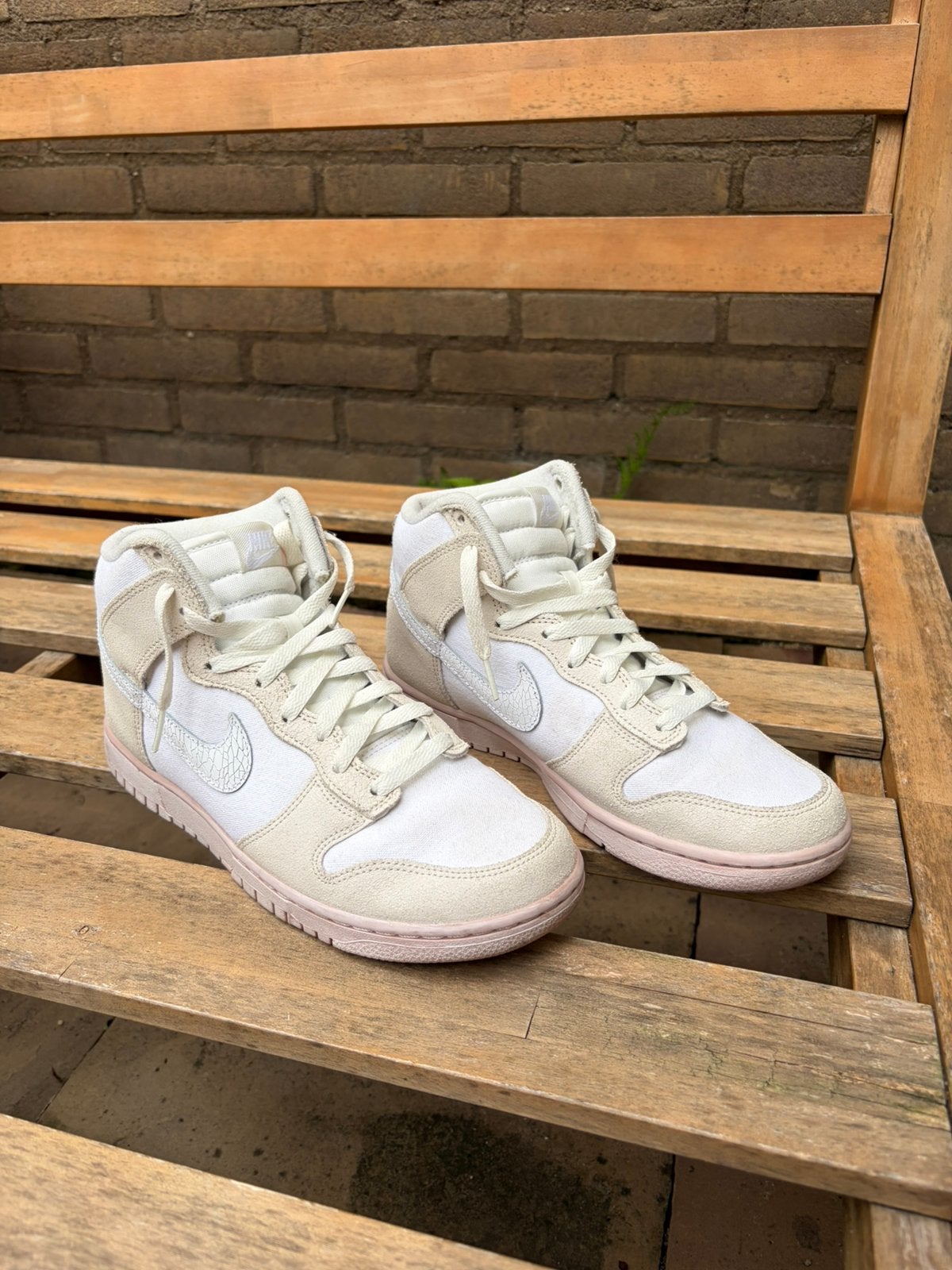 Nike Mens Dunk High EMB Sneakers - maat 42, Ophalen, Zo goed als nieuw, Overige kleuren