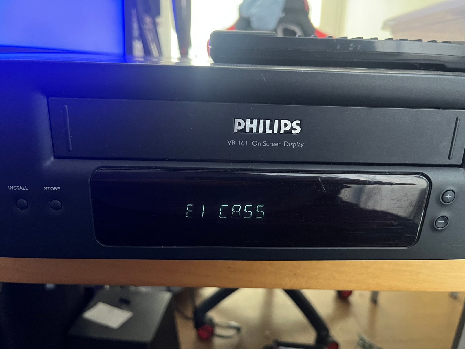 Philips VHS video recorder, Ophalen of Verzenden, Gebruikt