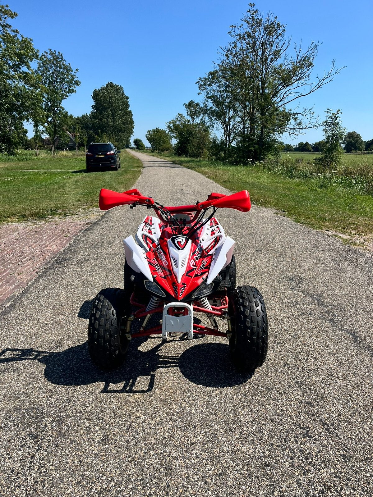 Mooie 125cc nitro quad, Fietsen en Brommers, Minibikes, Midibikes en Pitbikes, Ophalen, Gebruikt, Overige typen