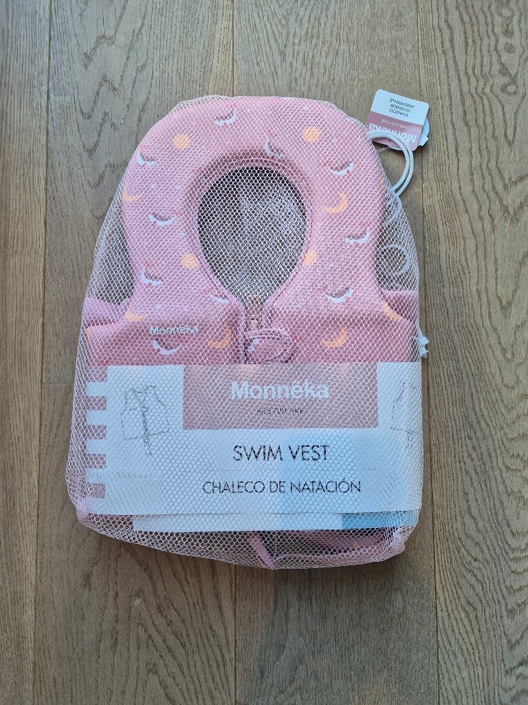 Zwemvest 1-2 jaar Walvis Roze 11-15 kg Maat 86/92, Verzenden, Nieuw