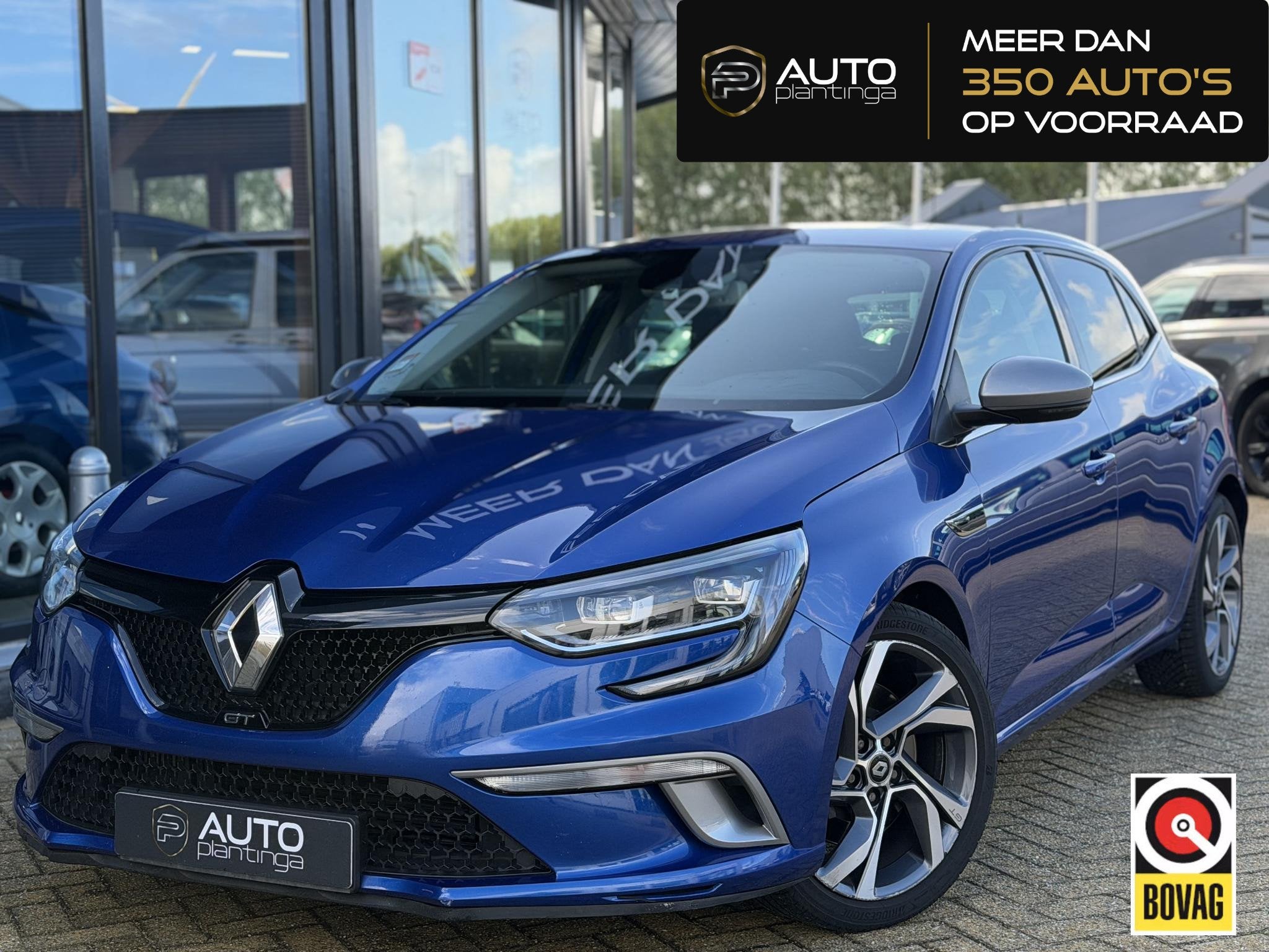 Renault Mégane 1.6 TCe GT 205PK | AUTOMAAT | Van de Renault, Auto's, Gebruikt, 4 cilinders, Blauw, 1650 kg