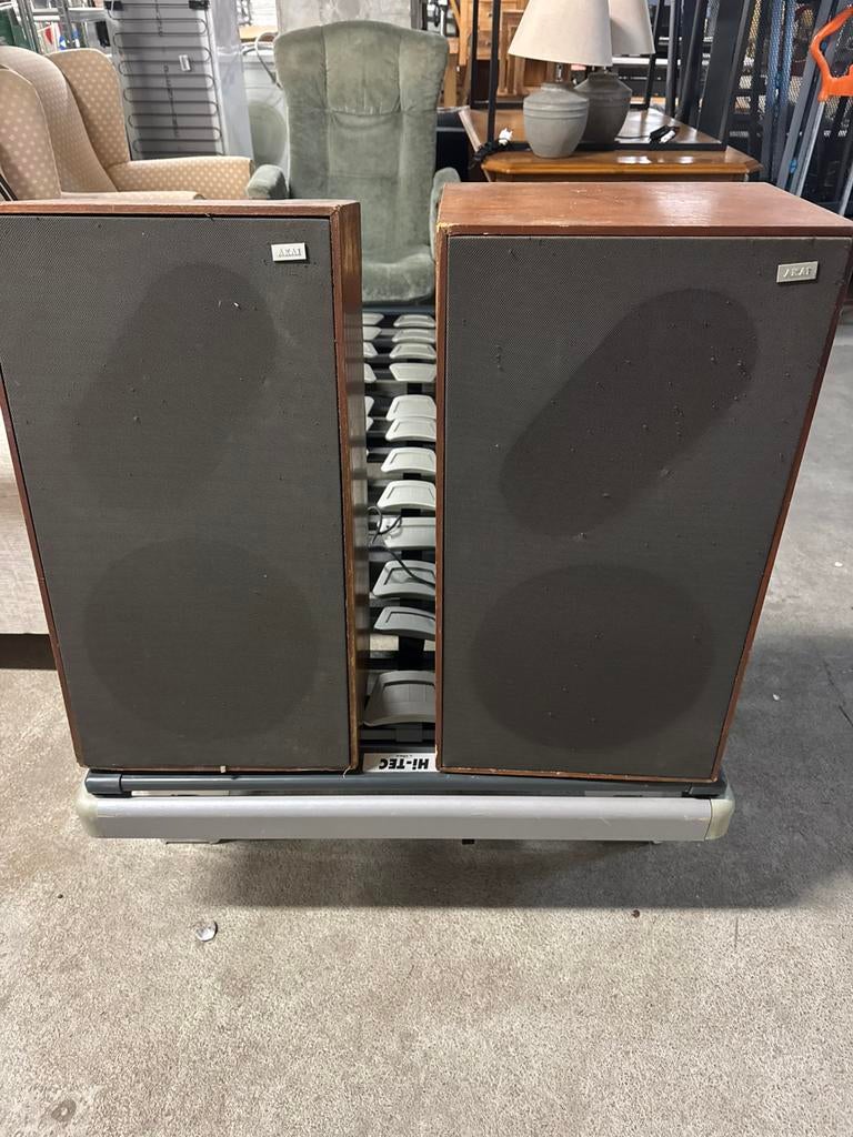 AKAI SA-1200 /Vintage 3-weg luidsprekers, Overige merken, Ophalen of Verzenden, Zo goed als nieuw, Minder dan 60 watt