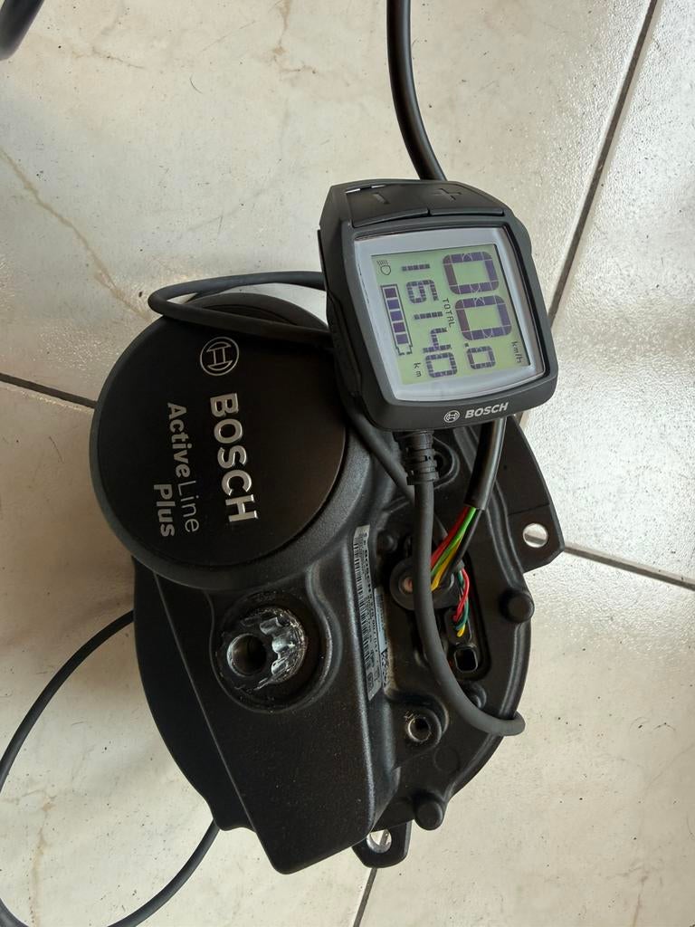 Bosch Active Line Plus Middenmotor TOTAAL 16140km., Gebruikt, -, -, Motor