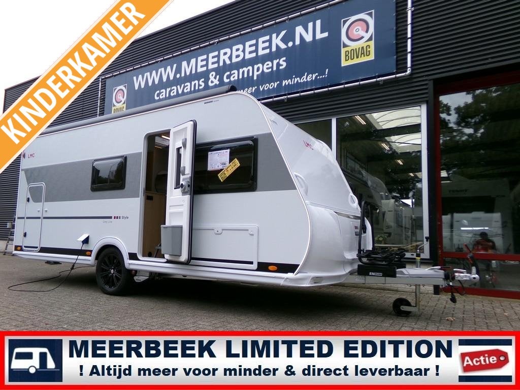 LMC Style 490 K 5434,=KORTING +AIRCO +MOVER +STAPELBED, Fietsenrek, Treinzit, Particulier, Dwarsbed
