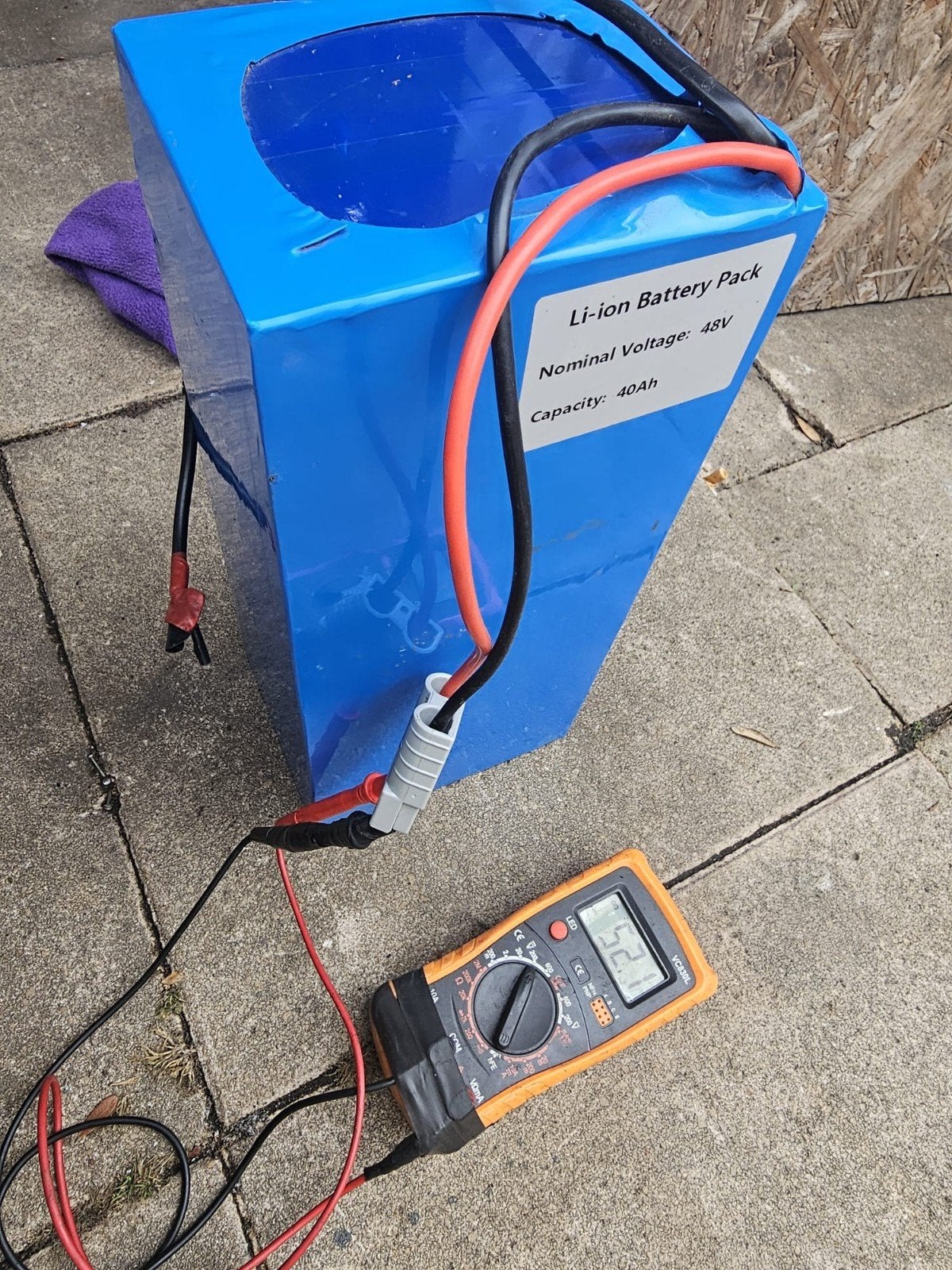 Li-ion Accupakket 48V 40Ah en 60V 24Ah, Ophalen, Gebruikt