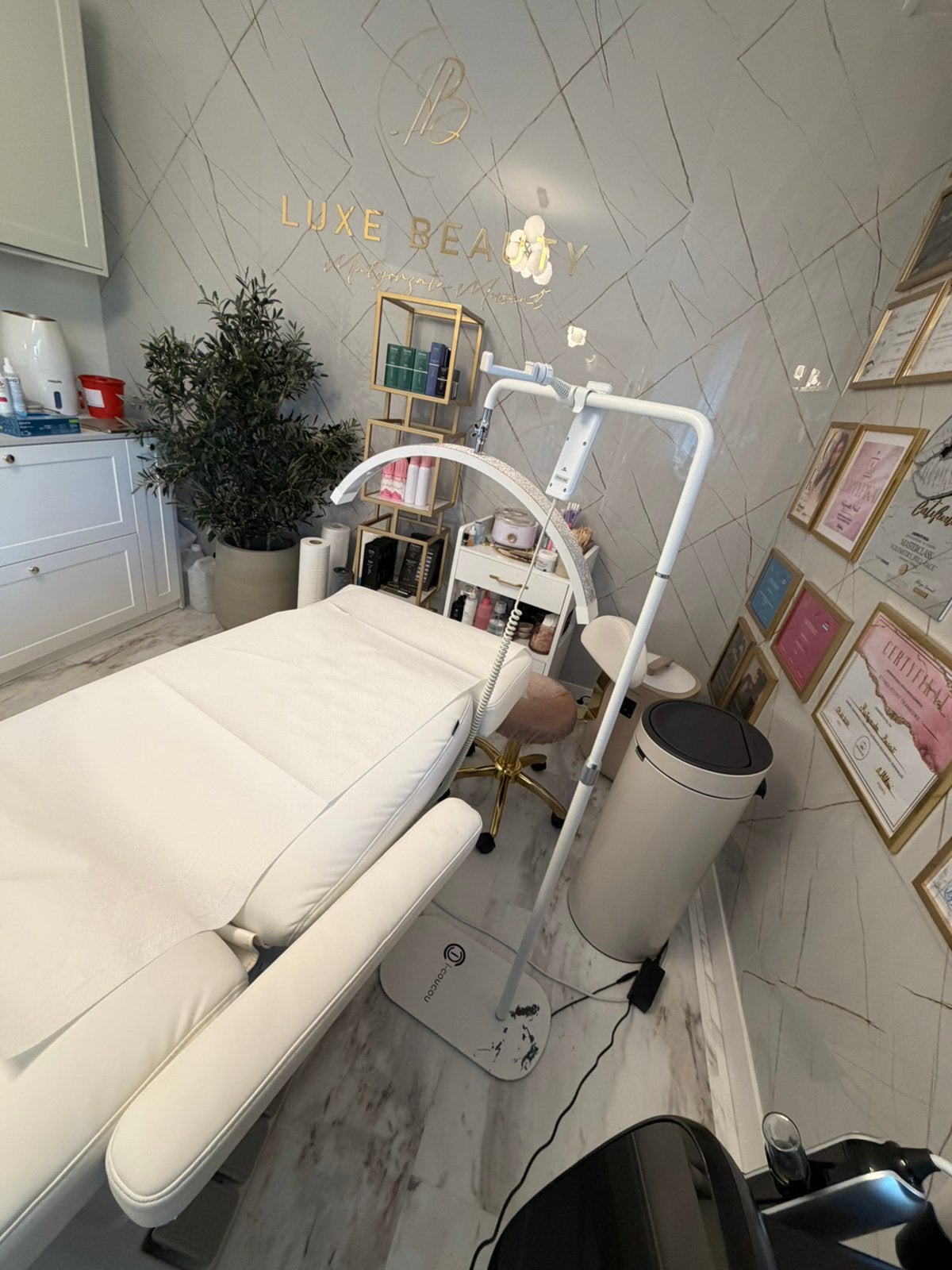 Professional LED Beauty Salon Lamp – Moon Light, Ophalen, Zo goed als nieuw, Minder dan 100 cm