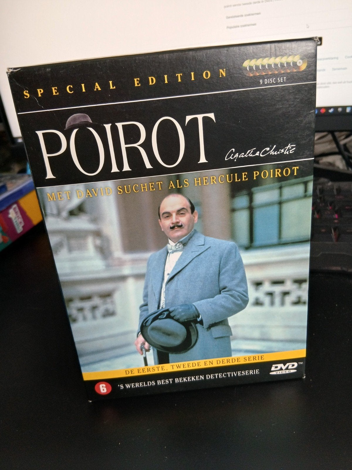Agatha Christie's Poirot - Special Edition DVD Boxset (9 Dis, Gebruikt, Boxset, Ophalen of Verzenden, Vanaf 6 jaar