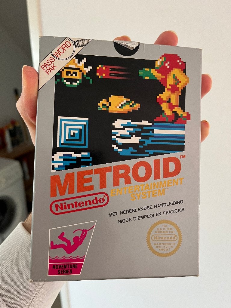 Nintendo NES spel Metroid PAL FRA FAH HOL hangtab CIB, Avontuur en Actie, 1 speler, Eén computer, Ophalen of Verzenden