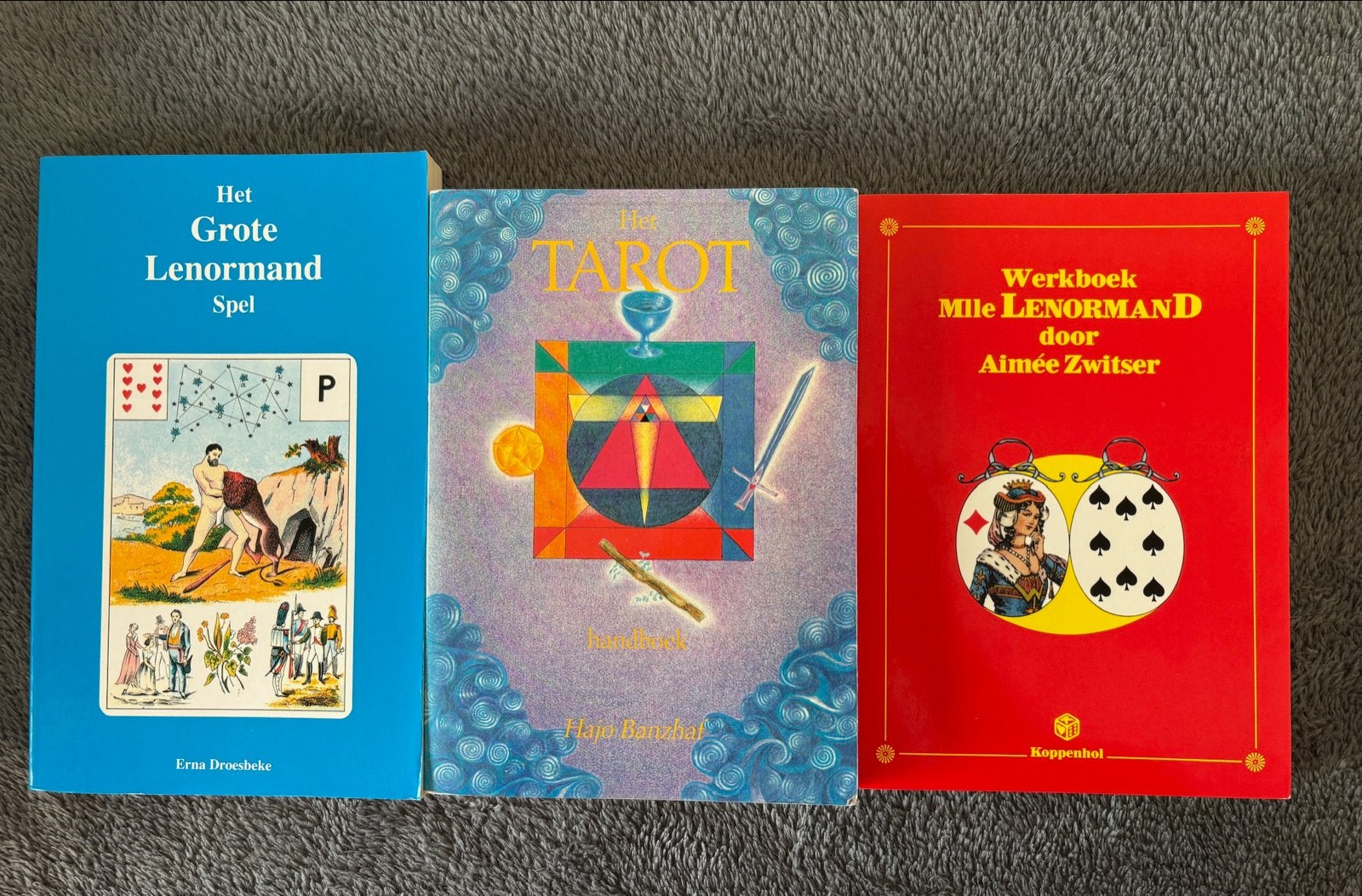 Tarot & Lenormand – 3 boeken + 36 kaarten, Ophalen of Verzenden, Gelezen, Tarot of Kaarten leggen, Instructieboek